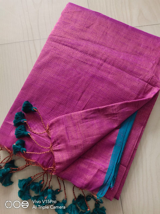 Mira - Tissue Khadi Handloom Saree