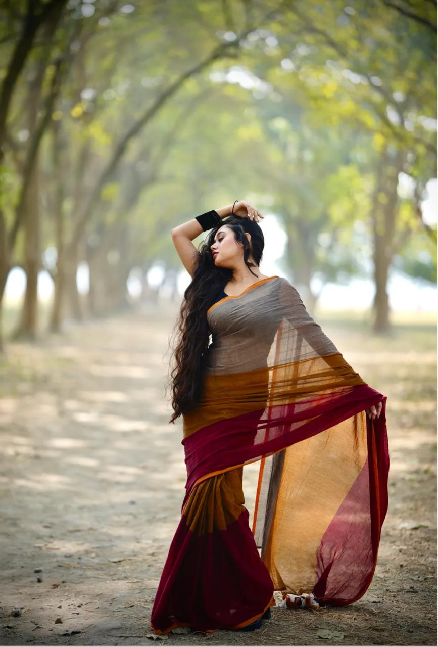 Aira - Mul Cotton Saree