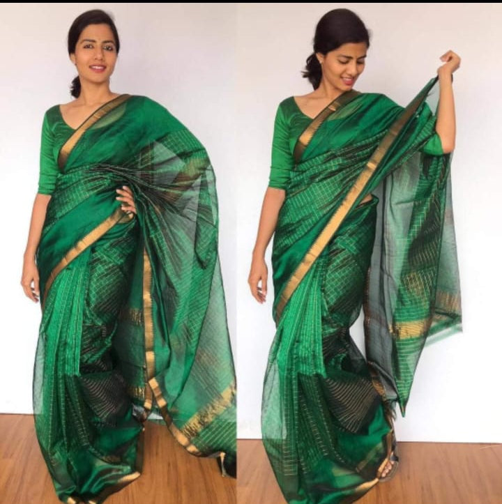 Manvi - Semi Tussar Silk