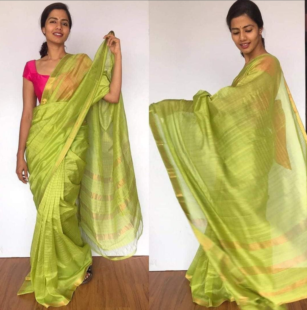 Manvi - Semi Tussar Silk