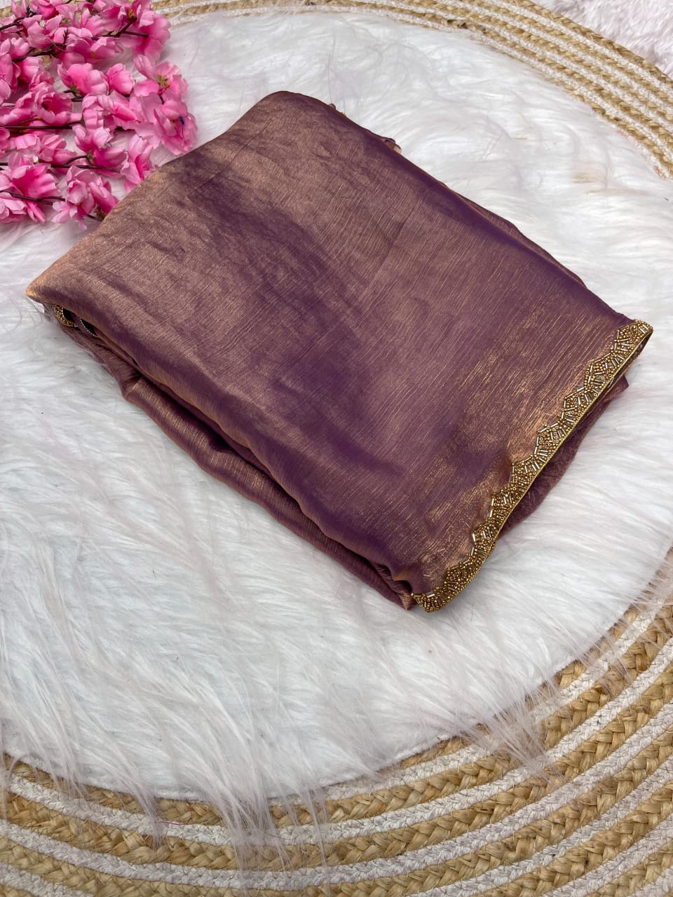 Varna - Chiffon Fendy Silk Saree