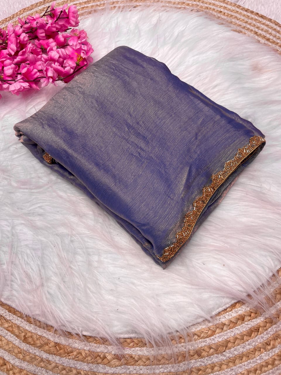 Varna - Chiffon Fendy Silk Saree