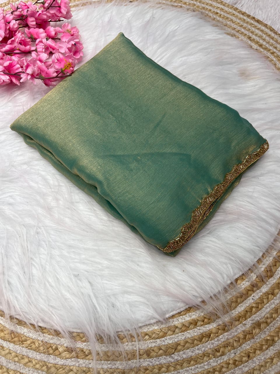 Varna - Chiffon Fendy Silk Saree