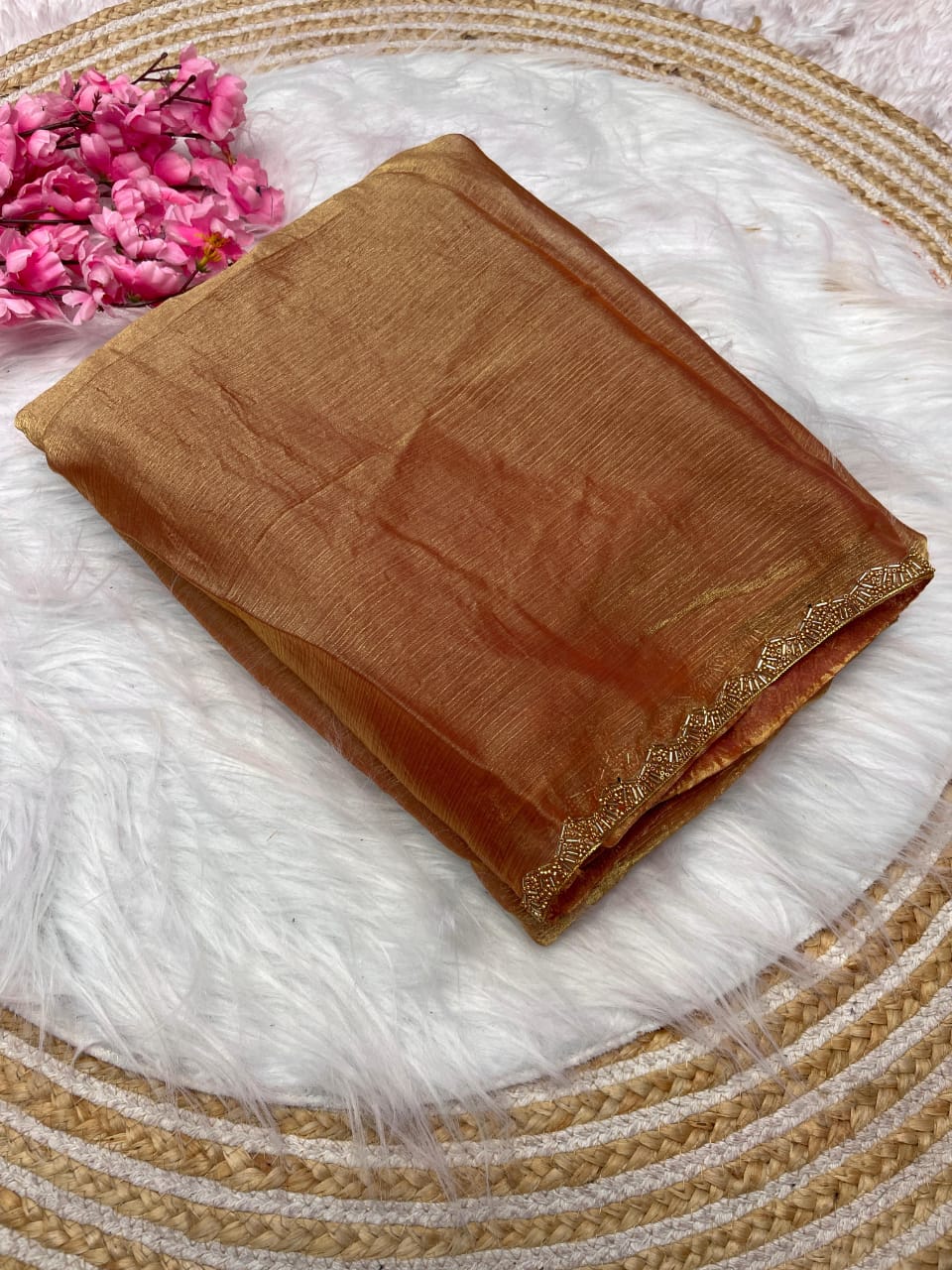 Varna - Chiffon Fendy Silk Saree