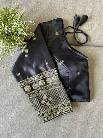 Semi Gaji Silk Blouse