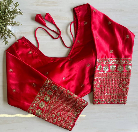 Semi Gaji Silk Blouse