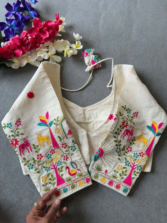 Khadi Cotton Blouse