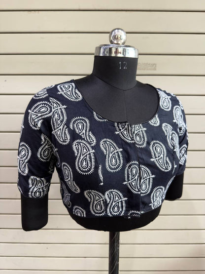 Timeless - Ajrakh Cotton Blouse