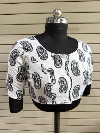 Timeless - Ajrakh Cotton Blouse