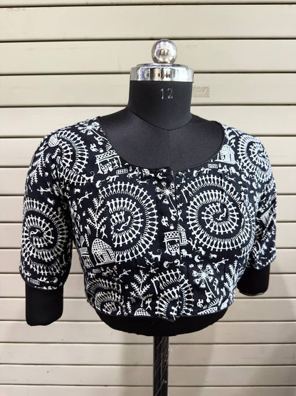 Timeless - Ajrakh Cotton Blouse