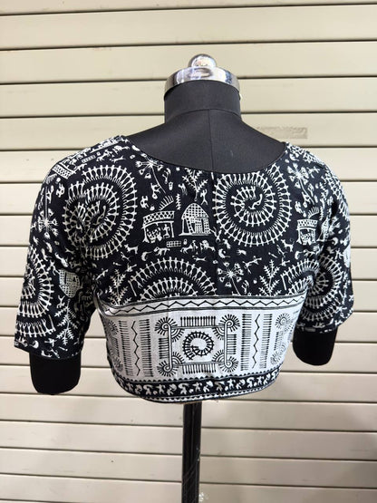 Timeless - Ajrakh Cotton Blouse