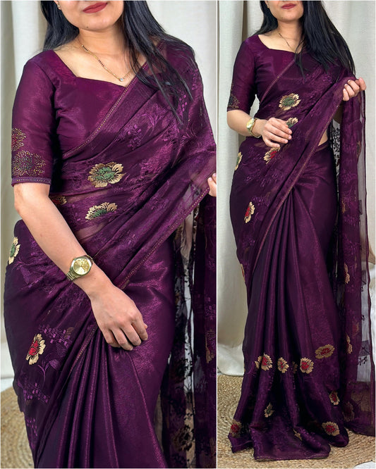 Sitara - Chiffon Saree