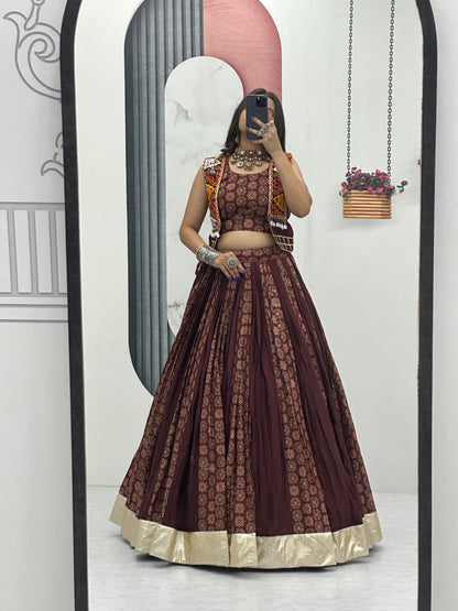 Navya - Lehenga Choli With Jacket