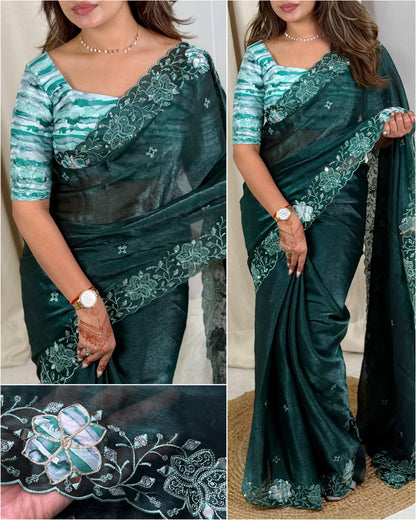 Ivaana - Fendy Organza Saree