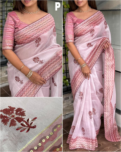 Gehna - Tani Shani Silk Saree