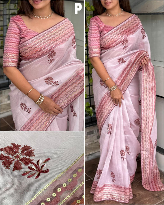 Gehna - Tani Shani Silk Saree