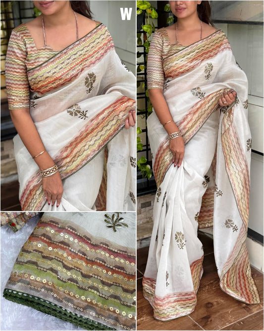 Gehna - Tani Shani Silk Saree