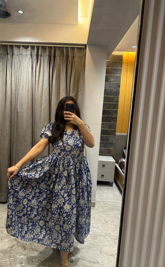 Katha Work Gown