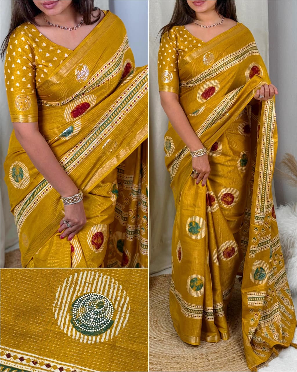 Sushma - Cotton Zari Saree