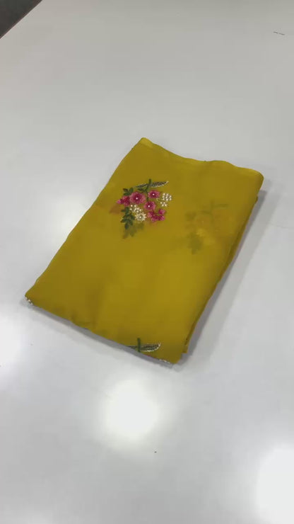 Cheri - Georgette Saree