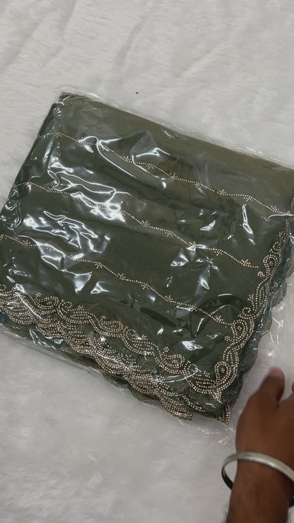Zyna - Luxurious Space Silk Saree