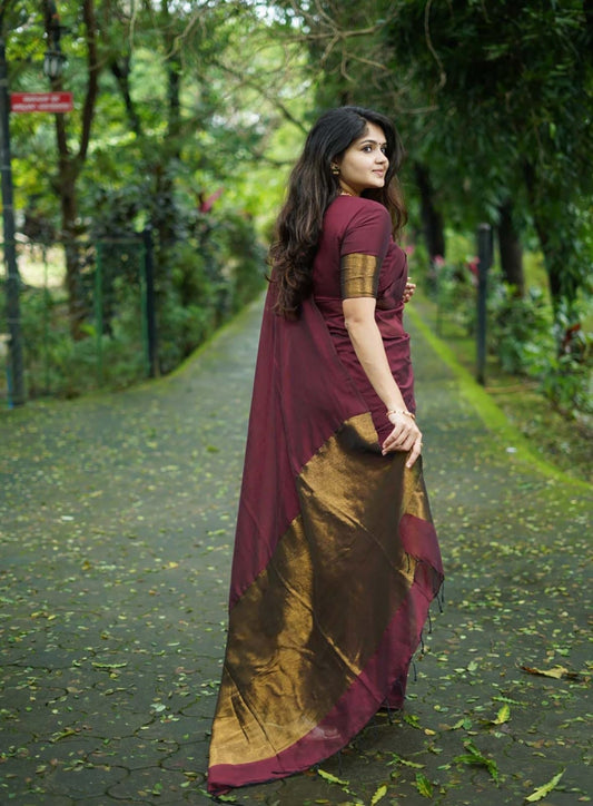 Ziya - Khadi Cotton Saree