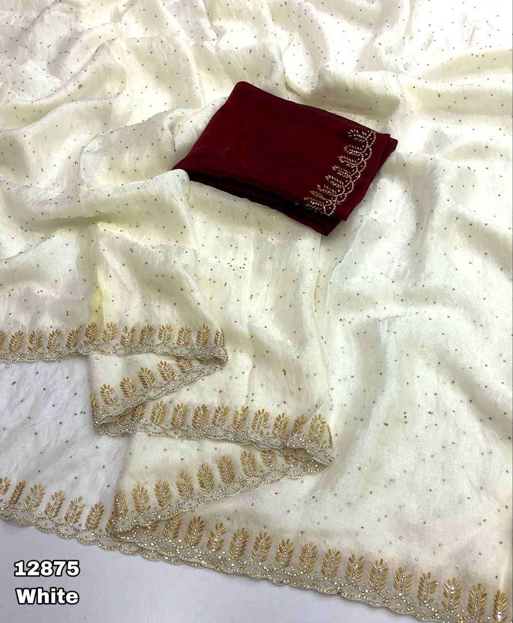 Galaxy Glow - Space silk  (siroski work)