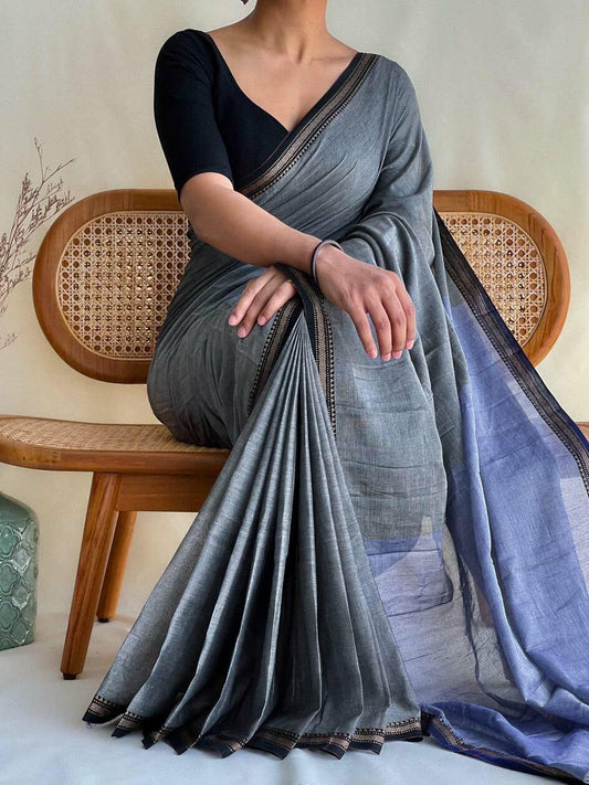 Everyday Grace - Khadi Cotton Handloom Saree