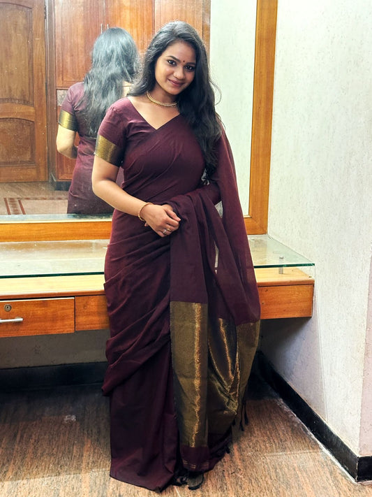 Ziya - Khadi Cotton Saree