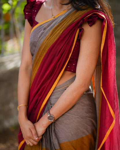 Aira - Mul Cotton Saree