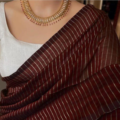 Star Sitara - Khadi Cotton Handloom Saree