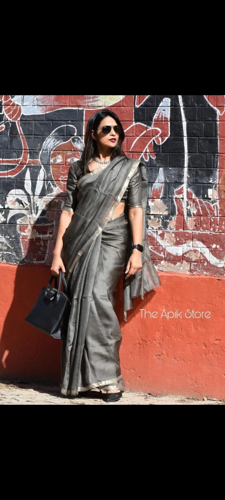 Zariya - Kota Doria Silk Saree