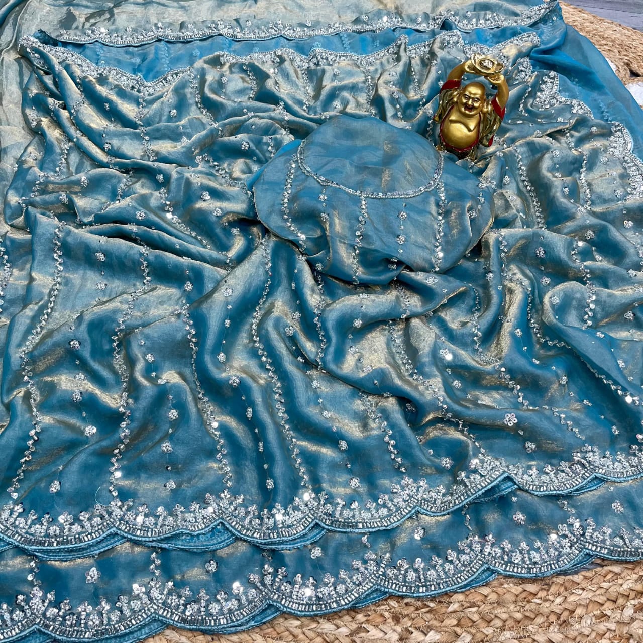 Amira - Luxurious Space Silk Saree