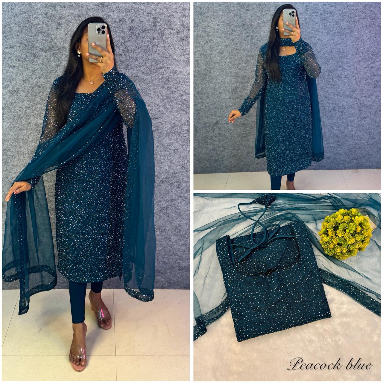 twinkling kurti with dupatta